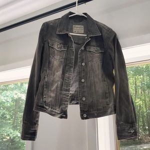 Aeropostale gray denim jacket size M